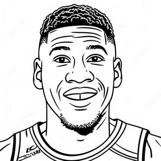 Giannis Antetokounmpon värityssivu | Giannis värityssivu