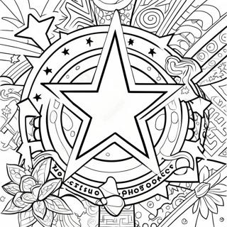 Astros Logo Värittämissivu | Astros värityssivu
