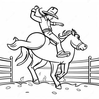 Rodeo värityssivu | Rodeo värityssivu