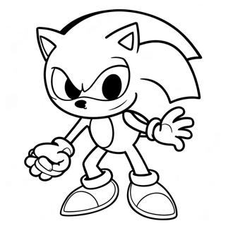 Hopea Sonic -värityskuva | Hopea Sonic värityssivu