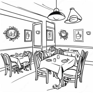 Ravintolan värityssivu | Ravintola värityssivu
