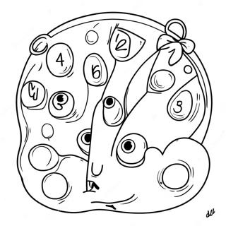 Numero Lore Värittämislehti | Numero Lore värityssivu
