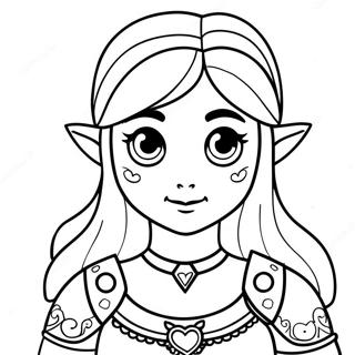 Zelda Värittämissivu | Zelda värityssivu