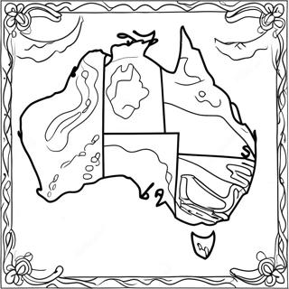 Australia värityssivu | Australia värityssivu