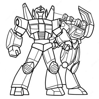 Voltron Värityskuva | Voltron värityssivu