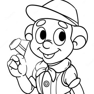 Pinocchio Värityskuva | Pinocchio värityssivu