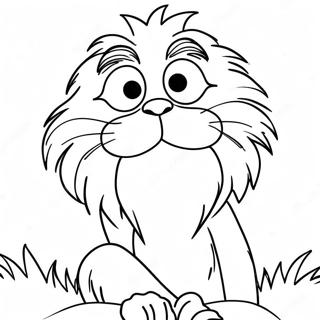 Lorax värityssivu | Lorax värityssivu