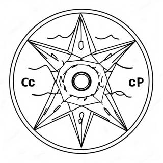 SCP Foundationin logo värityssivu | SCP värityssivu