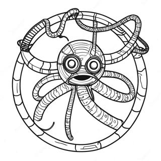 Doc Ock -värityssivu | Doc Ock värityssivu