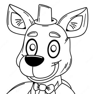 Mangle FNAF värityssivu | Mangle FNAF värityssivu