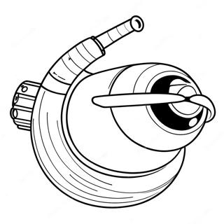 Turbo värityssivu lapsille | Turbo värityssivu