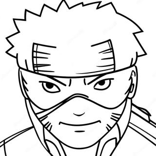 Kakashi värityskuva | Kakashi värityssivu