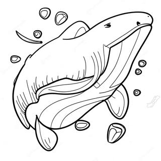 Vaarallinen Megalodon Uiminen Värittämissivu | Megalodon värityssivu