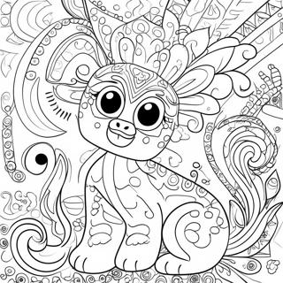 Alebrijes Värittämissivu | Alebrijes värityssivu