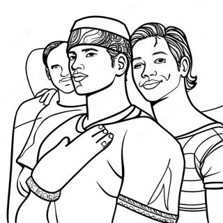 Homies Värittämissivu | Kaverit värityssivu