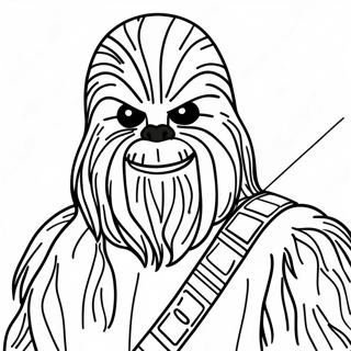 Chewbacca värityssivu | Chewbacca värityssivu