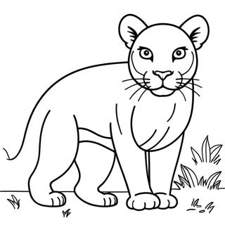 Puma värityssivu | Puma värityssivu