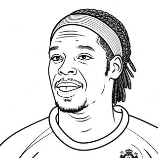 Ronaldinho värityssivu | Ronaldinho värityssivu