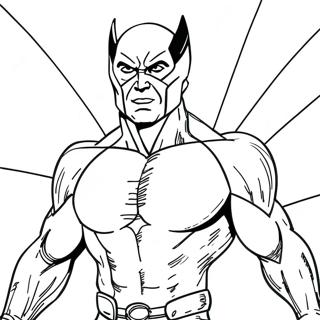 X-Men Värittämissivu | X-Miehet värityssivu