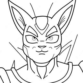 Beerus Värittämissivu | Beerus värityssivu