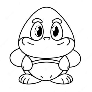 Goomba -värityssivu | Goomba värityssivu