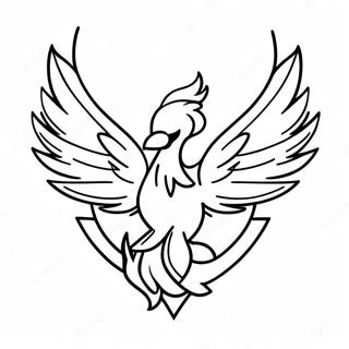 Phoenix Sunsin logo värityssivu | Phoenix Suns värityssivu