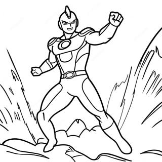Ultraman-värityssivu | Ultraman värityssivu