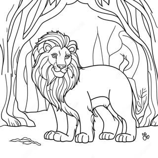 Narnia värityssivu | Narnia värityssivu