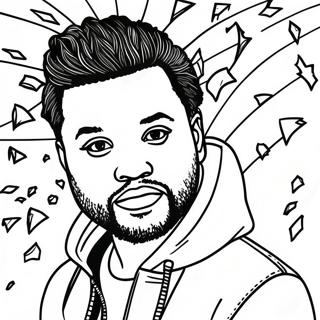 The Weeknd -värityssivu | The Weeknd värityssivu