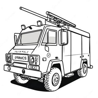 SWAT-auton värityssivu | SWAT-auto värityssivu