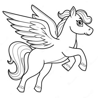 Pegasus värityssivu | Pegasus värityssivu