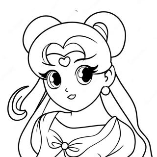 Prinsessa Serenity Sailor Moon Värityskuvat