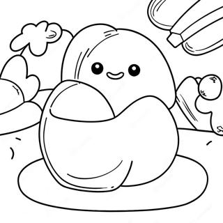 Mochi värityssivu | Mochi värityssivu