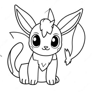 Glaceon värittämissivu | Glaceon värityssivu
