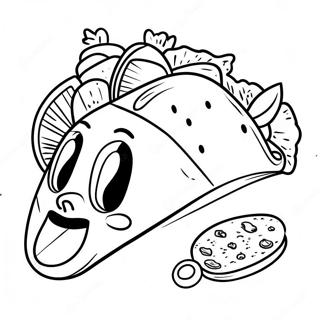 Taco värityssivu | Taco värityssivu