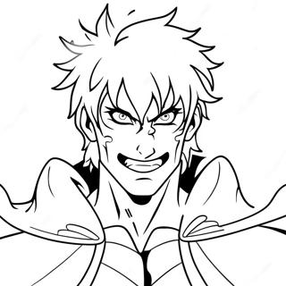 Ichigo Shinigami-asussa värityskuva | Ichigo värityssivu