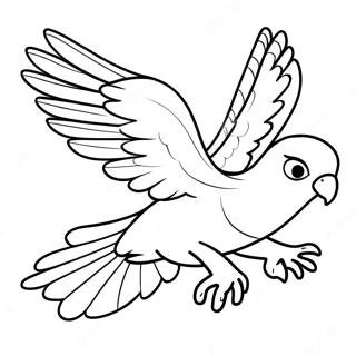 Jet the Hawk Lentävä Värittämissivu | Jet Hawk värityssivu