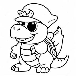 Lemmy Koopa Värittämissivu | Lemmy Koopa värityssivu