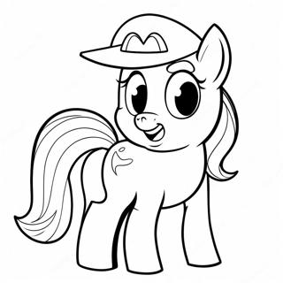 Applejackin värittämissivu | Omenajack värityssivu