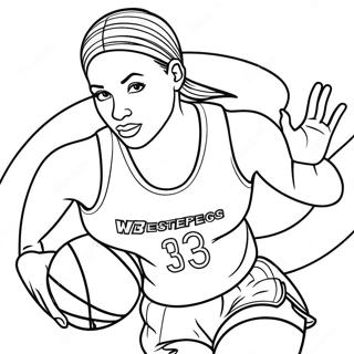 WNBA Värittämissivu | WNBA värityssivu