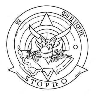 Logo Värittämislehti | Logo värityssivu