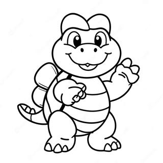 Koopa Troopa Värittämissivu | Koopa Troopa värityssivu