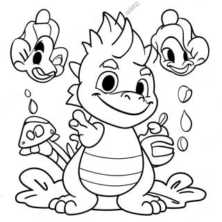 Koopalings värityssivu | Koopalings värityssivu