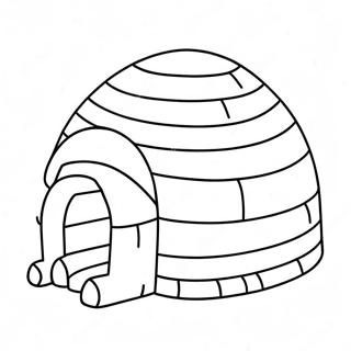 Igloo värityssivu | Igloo värityssivu