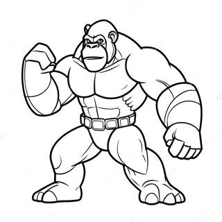 Optimus Primal Taisteluasennossa - Värittämissivu | Optimus Primal värityssivu