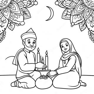 Eidin Juhla - Värittämissivu | Eid värityssivu