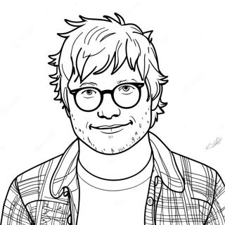 Ed Sheeran värityssivu | Ed Sheeran värityssivu