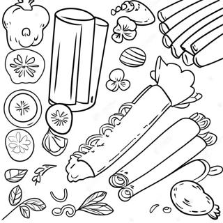 Pasta Värittämissivu | Pasta värityssivu
