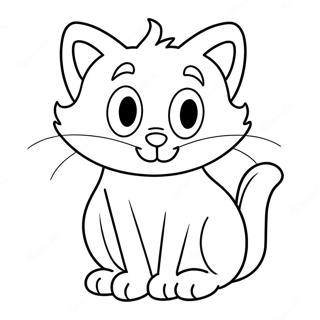 Sylvester-kissa Värityskuvat