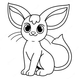 Espeon värityssivu | Espeon värityssivu